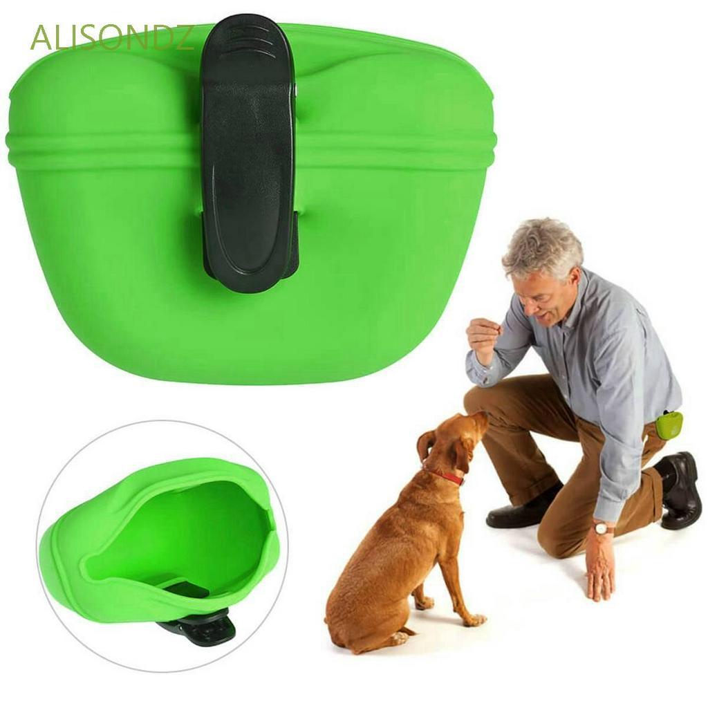 Pet Treat Training Pouch Portable Dog Treat Waist Bags Dog Training Snack Reward Bag Pet Outdoor Snack Storage Bag 