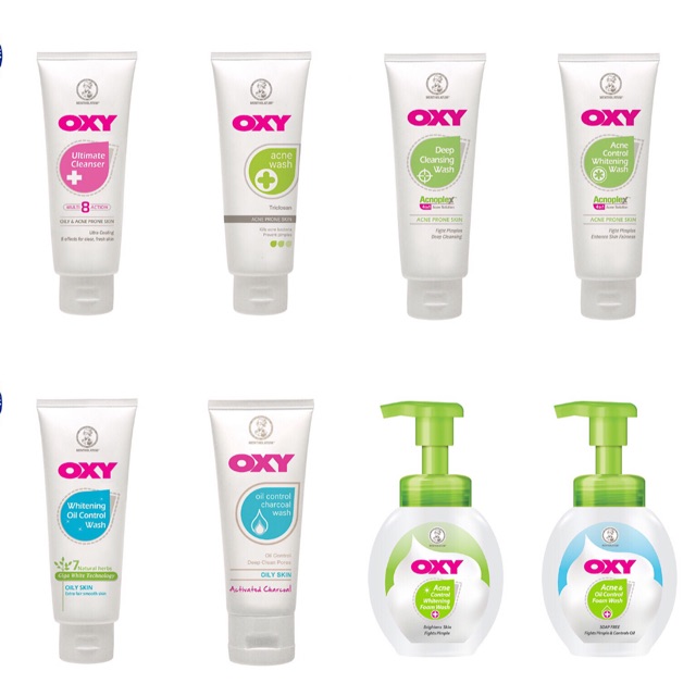 oxy facial cleanser