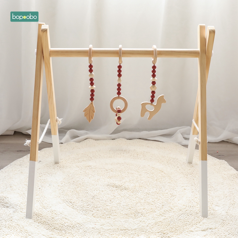 wooden toy gym