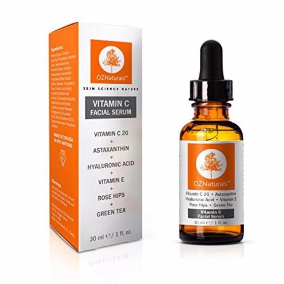 oznaturals facial serum