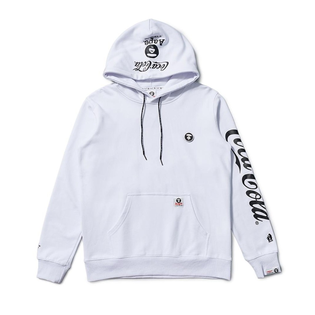 white coca cola hoodie