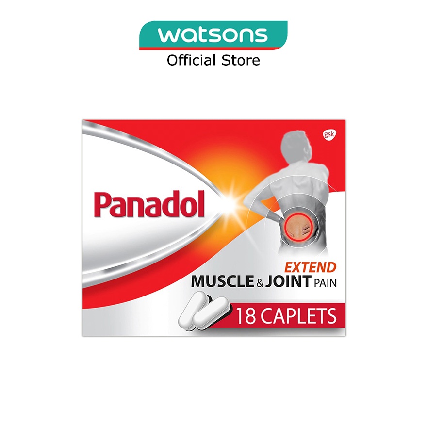 PANADOL Extend For Muscle & Joint Pain 18 Tablets Shopee Singapore