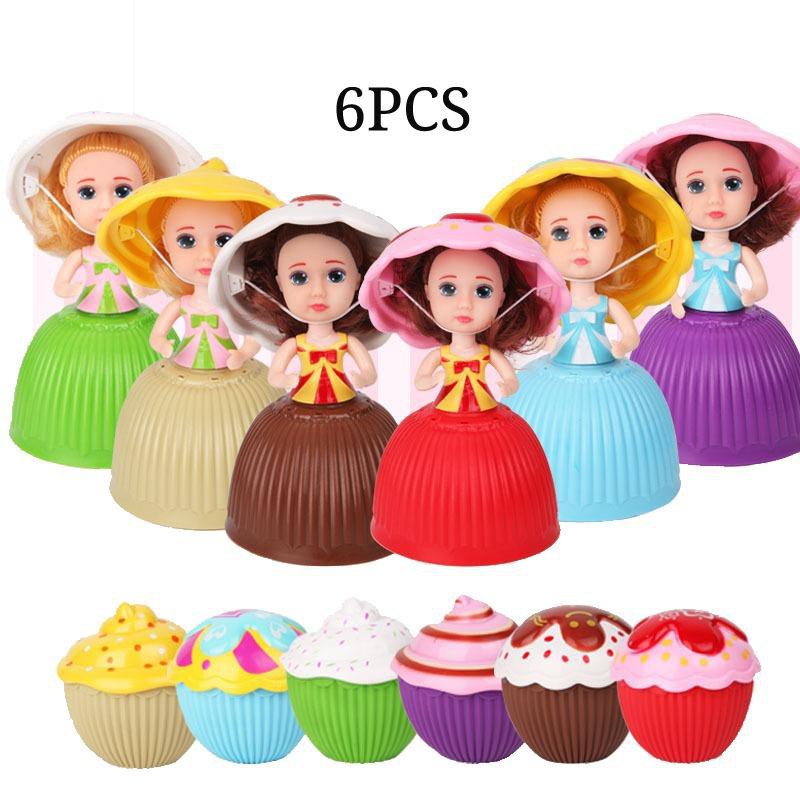 Cupcake Surprise Scented Princess Doll Reversible Cake Transform To Mini Doll Shopee Singapore