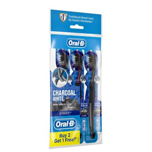 oral b charcoal toothbrush soft