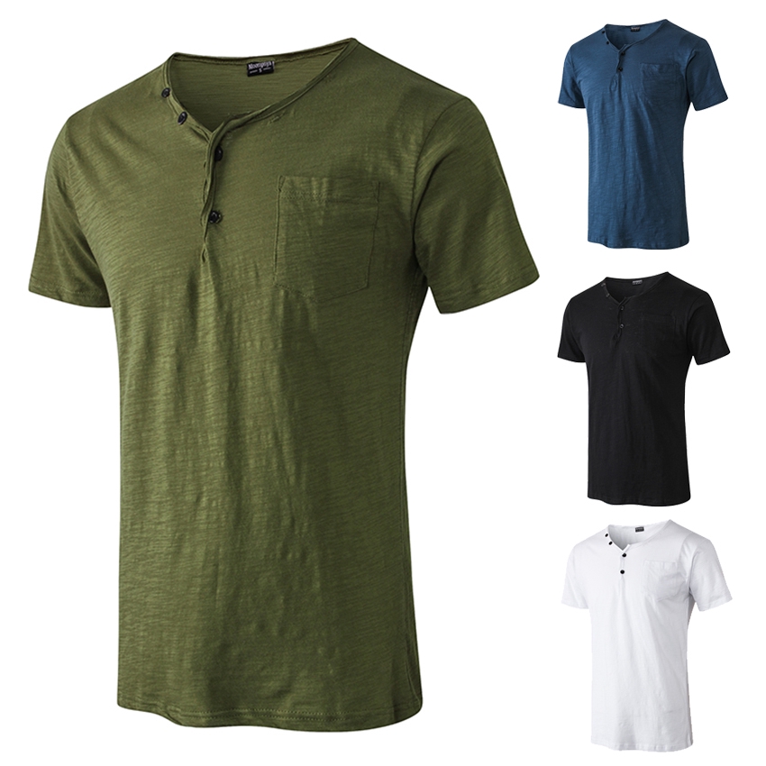 henley t shirt mens