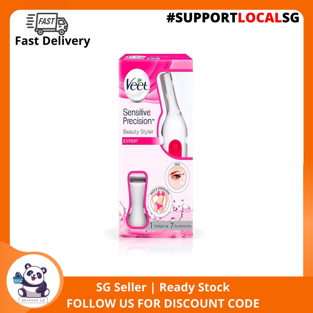 Veet Precision Trimmer For eyebrow and body Packaging May Differ Shopee Singapore