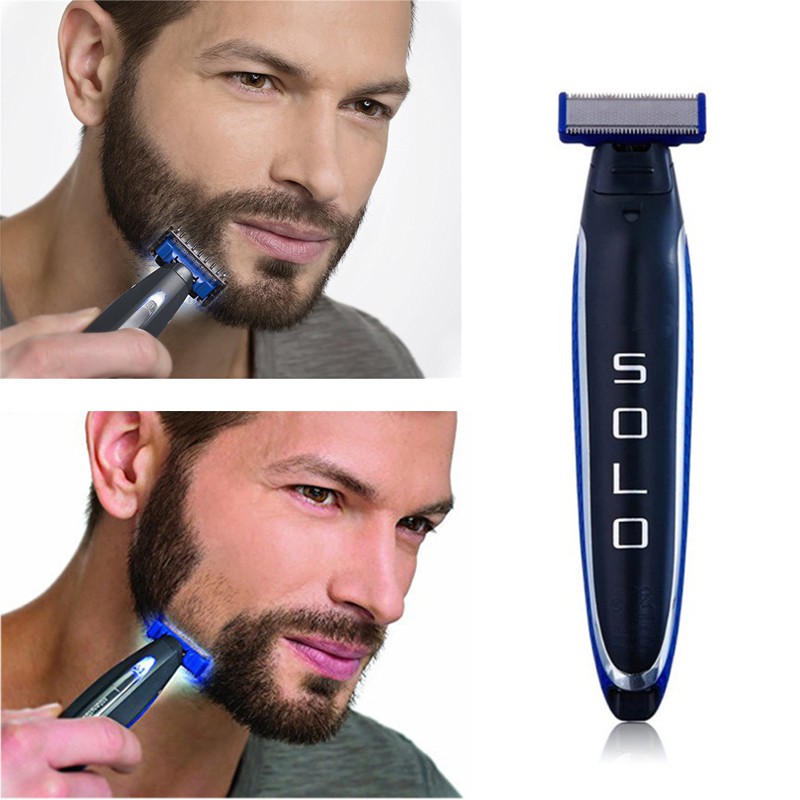 Boxili Solo Men Electric Razor Facial Hair Remover For Trimming