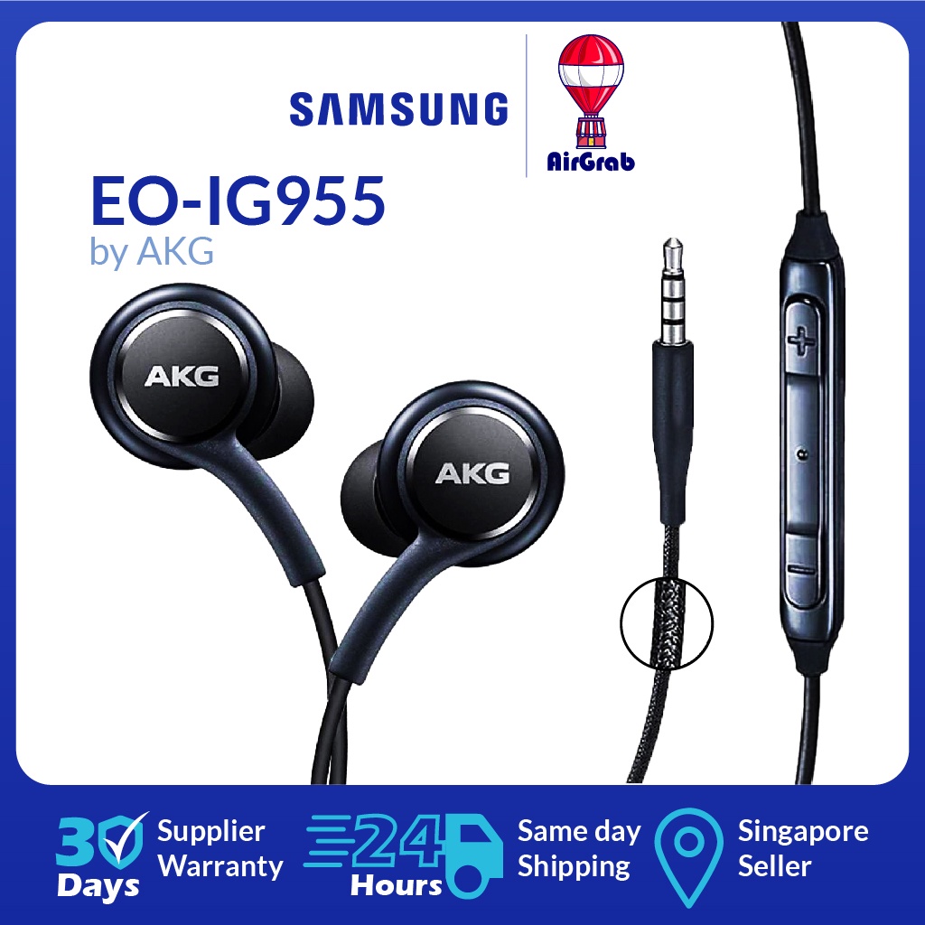 Samsung Earphones Earpiece Tuned By AKG EO-IG955 earpiece | Shopee Singapore
