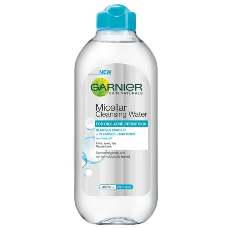 garnier face cleansing water
