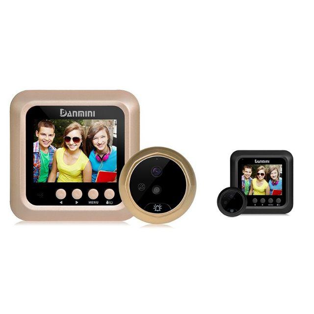 Garsent Digital Door Viewer 2.4 Inch Lcd with Photo Storage 145 Degree Lens View Support TF Card Electronic Door Viewer for Home Security