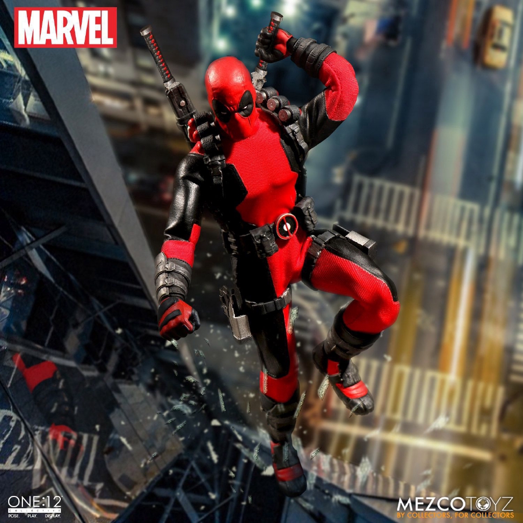 mezco one 12 deadpool