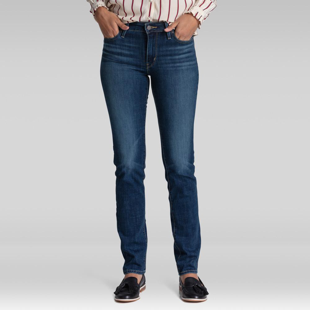 levi's 712 mid rise slim jeans