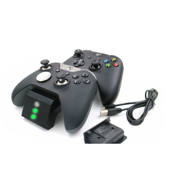 Xbox One Controller High Speed Charging Station With 2rechargeable Battery Packs Shopee Singapore