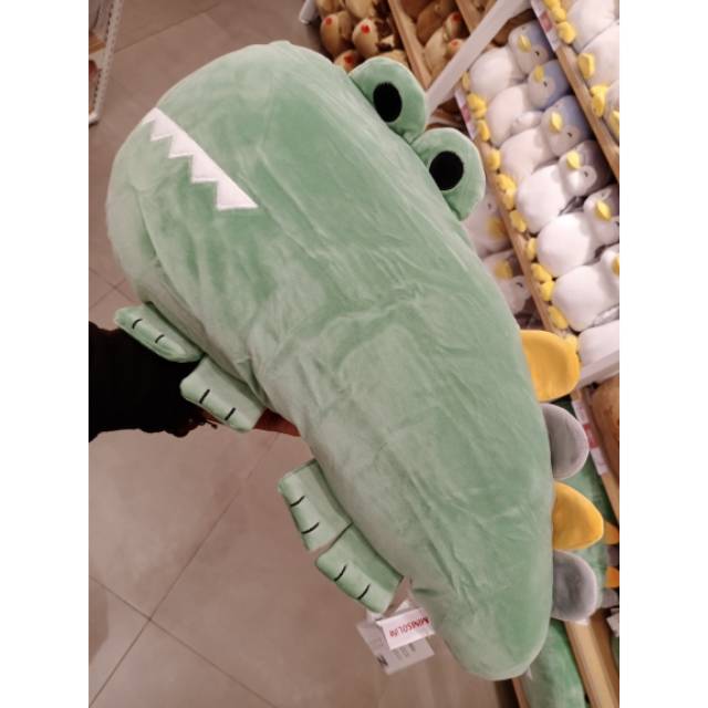miniso crocodile plush