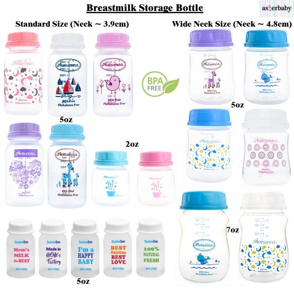 Autumnz Breastmilk Storage Bottles X1pc Bpa Free