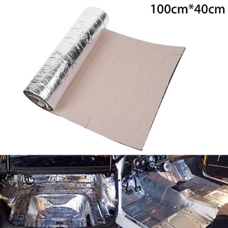 【Hot Selling Car Sound Proofing 100x40cm Deadening Insulation Heat Shield Foam Mat 10mm