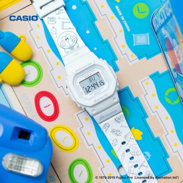 doraemon baby g watch