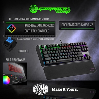 CoolerMaster CK530 V2 RGB Mechanical Gaming Keyboard- (2Y)