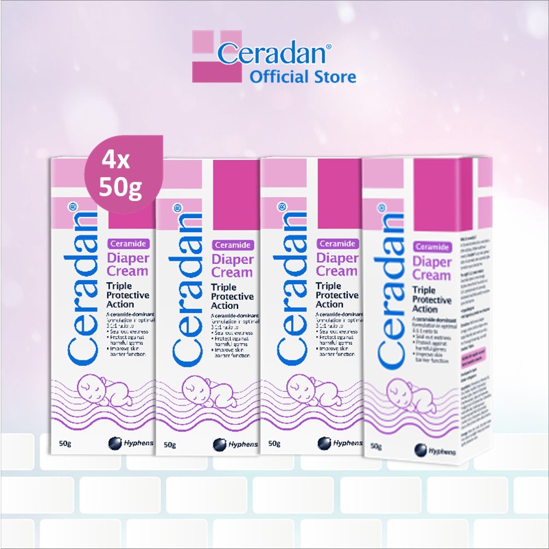 [Bundle Deal] Ceradan® Diaper Cream (50g) Shopee Singapore