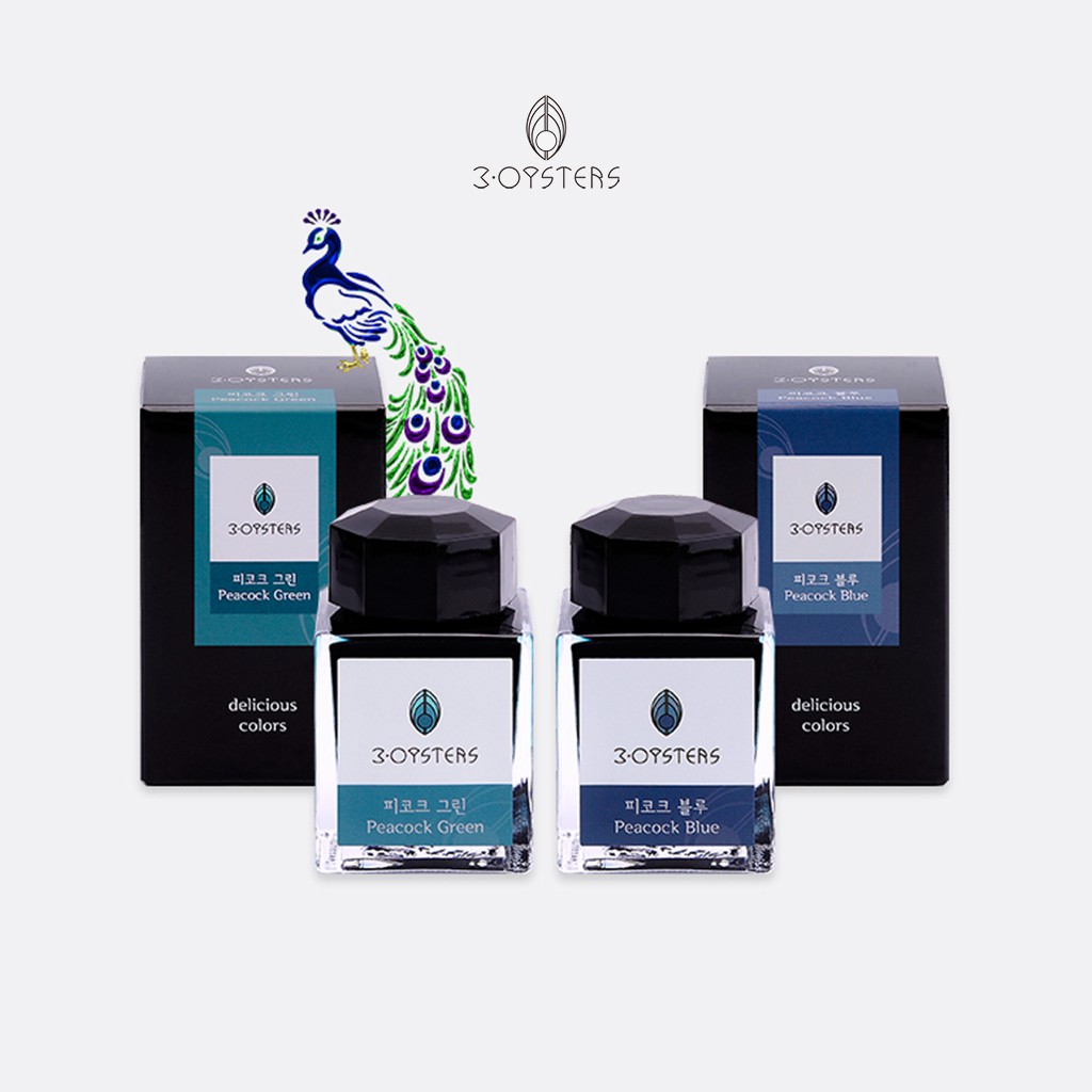 [3·OYSTERS] delicious Korea Fountain Pen Ink Bottle Ink 38ml _2colors