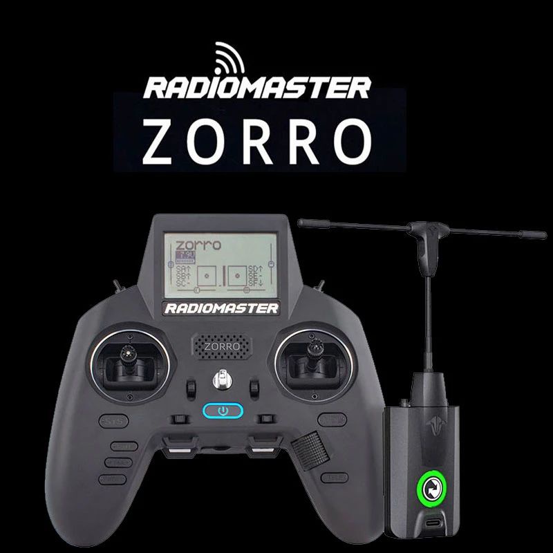 RadioMaster ZORRO 2.4Ghz 16CH / 4in1 / ELRS Hall Gimbal LCD Screen