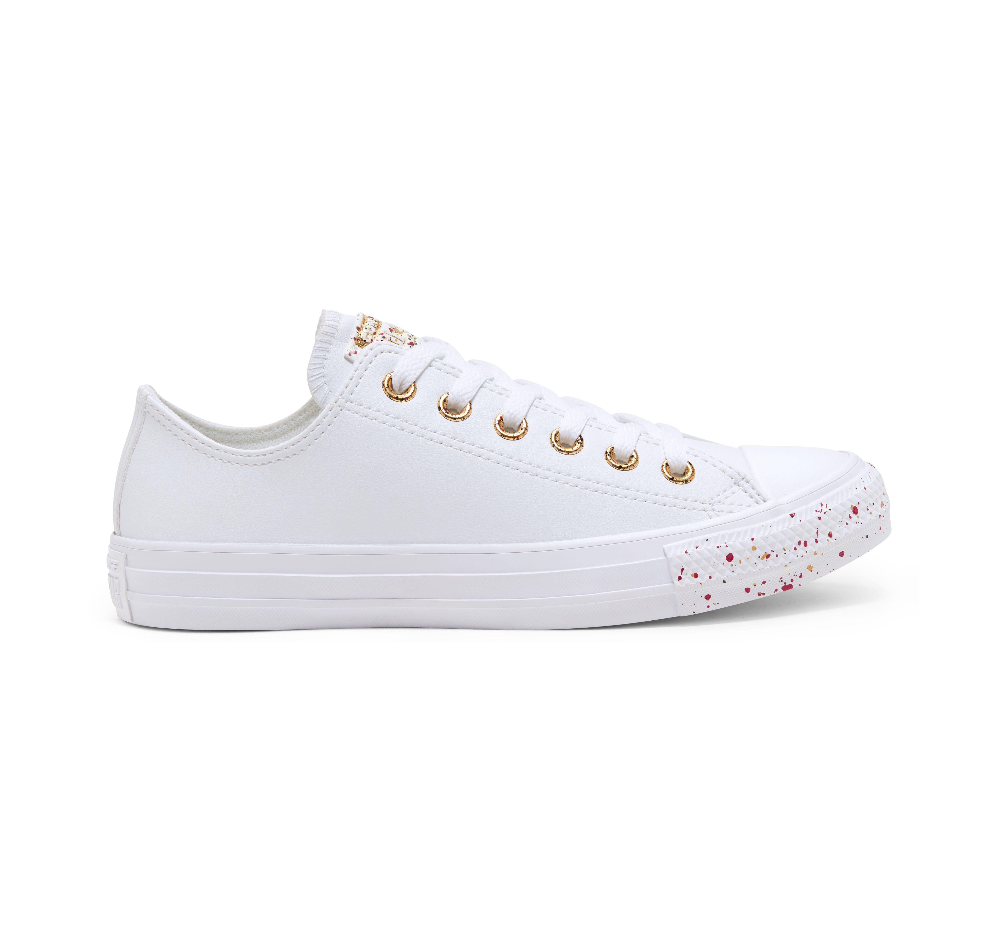 white gold converse