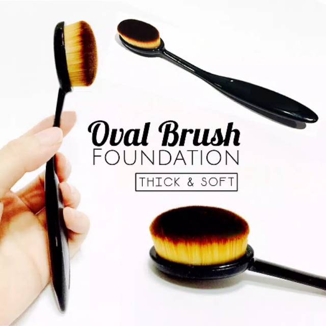 Oval Make Up Brush Oval Brush Shopee Singapore