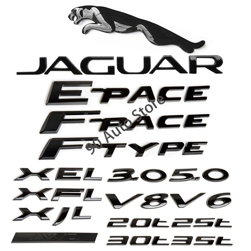 jaguar rear emblem