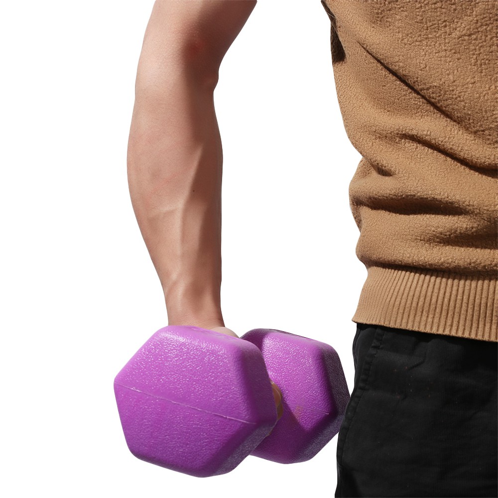 pink dumbbell weights