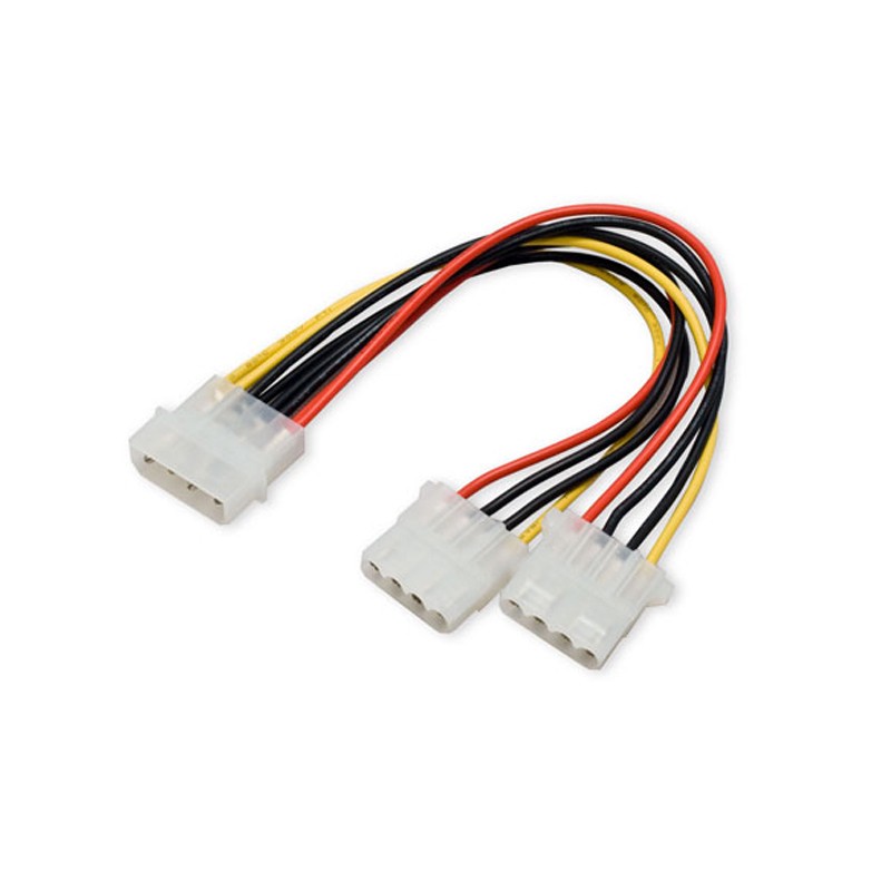 1 Pc Ide Cable Power Line Chassis Hard Drive 4p Ide Power Cord One Sub Two Shopee Singapore