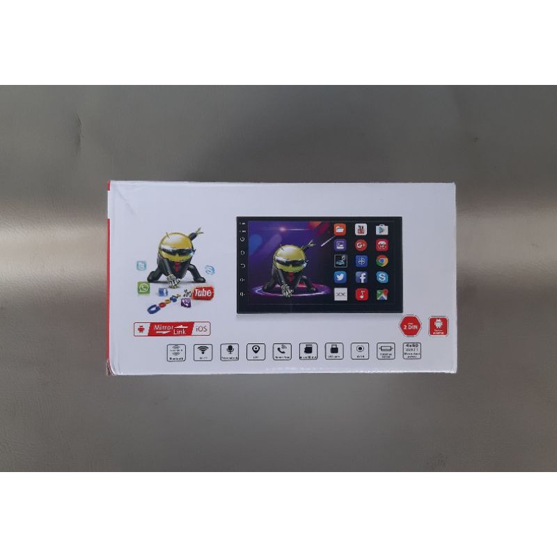 Double Din Car Android 7 7in 7 7 In Inc Inch Inch Power Block 03 Dg Shopee Singapore
