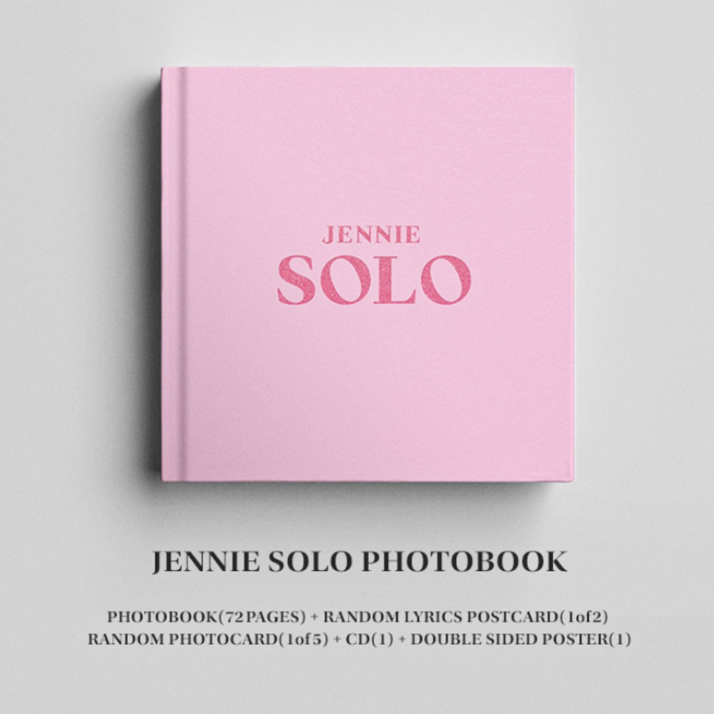 Blackpink Jennie Solo Photobook Album Shopee Singapore