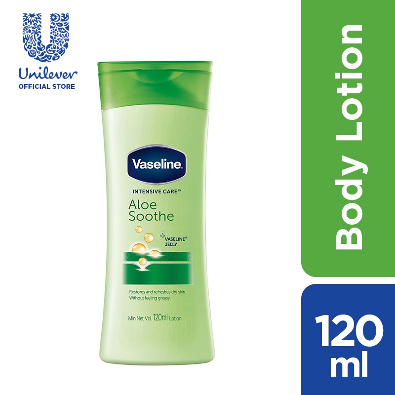 vaseline aloe soothe