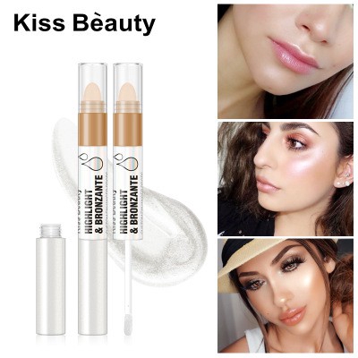 Kiss Beauty Liquid Highlight Lighweight Face Cheeck Glow Makeup Shopee Singapore