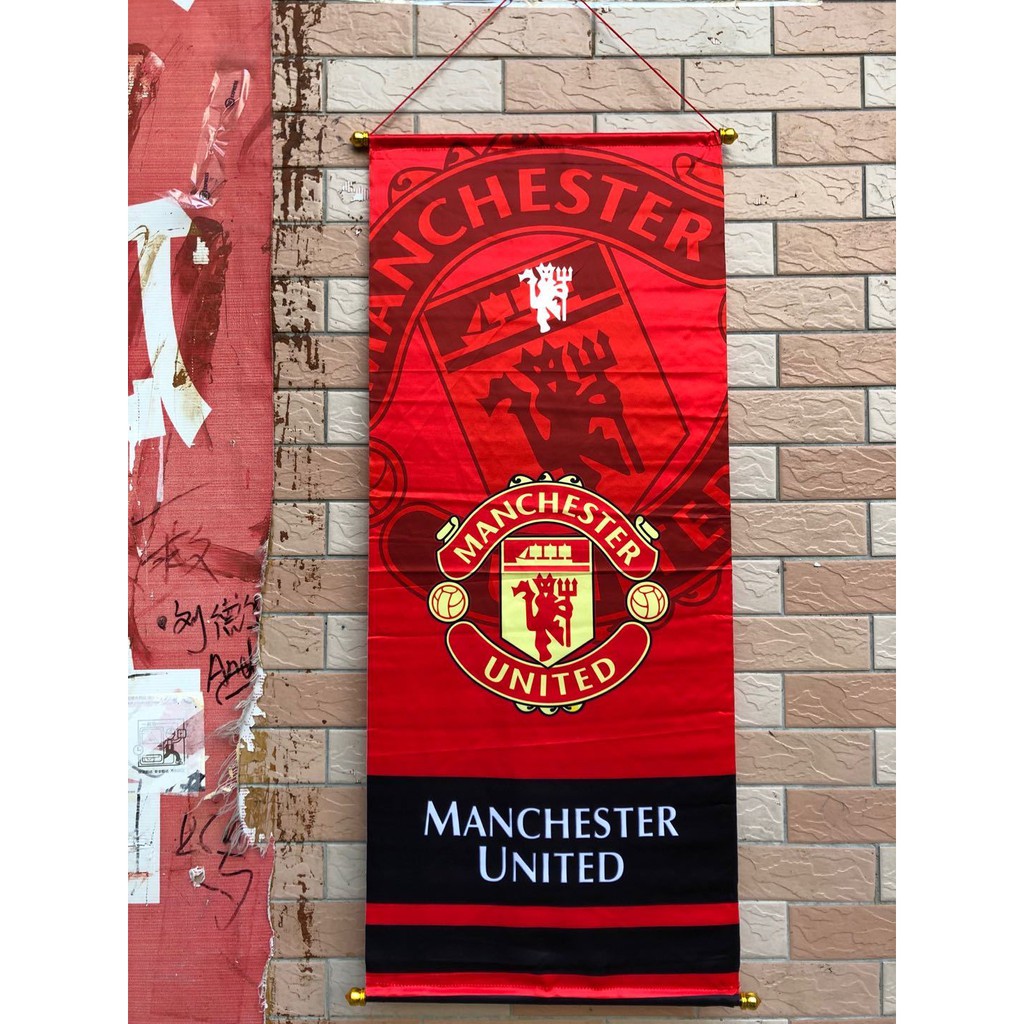 Manchester United Double Sided Rolling Banner   OFFICIAL MERCHANDISE 