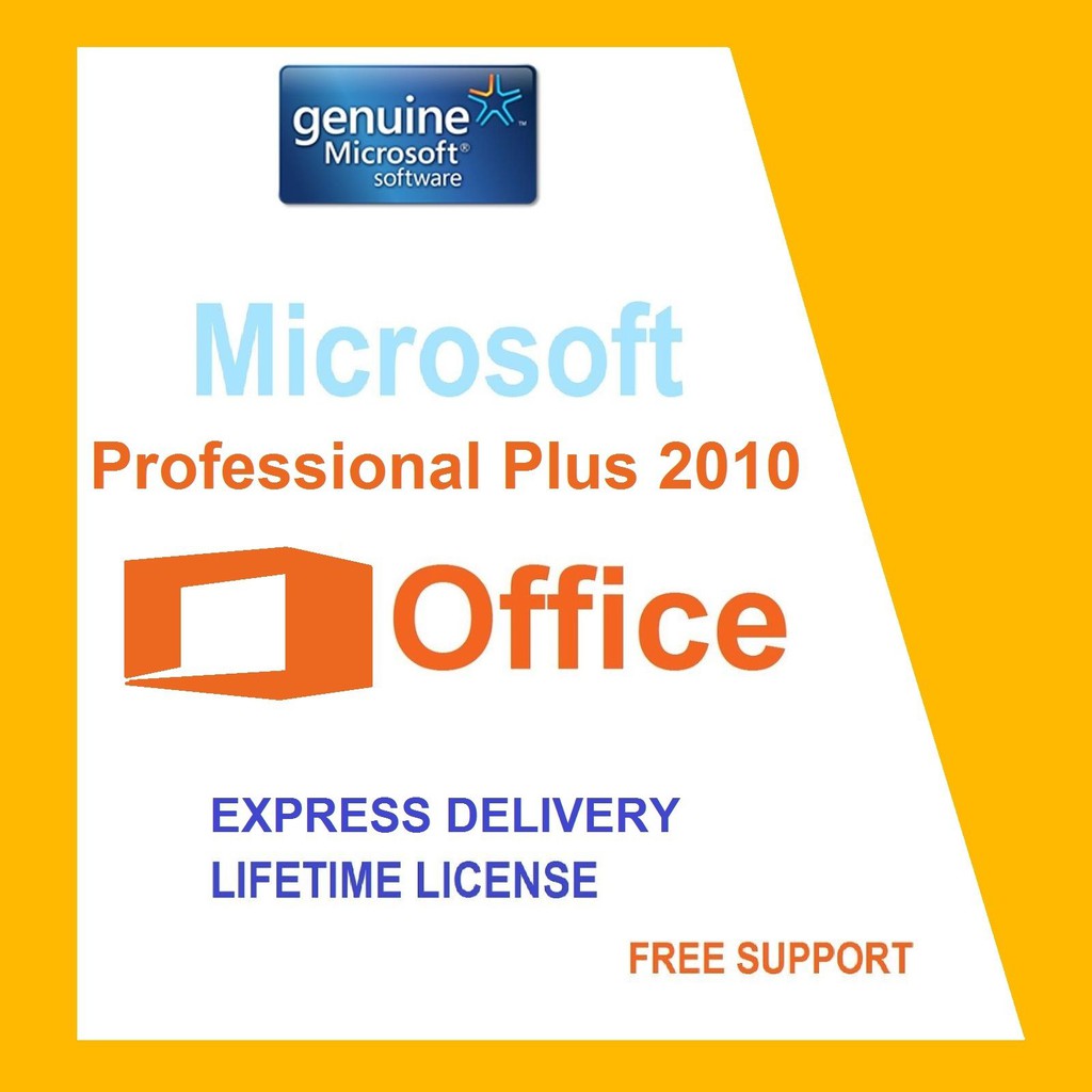 Microsoft Office 2010 Professional Plus Lifetime Key