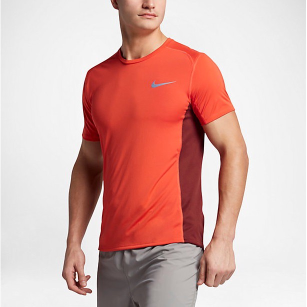 nike dri fit orange t shirt