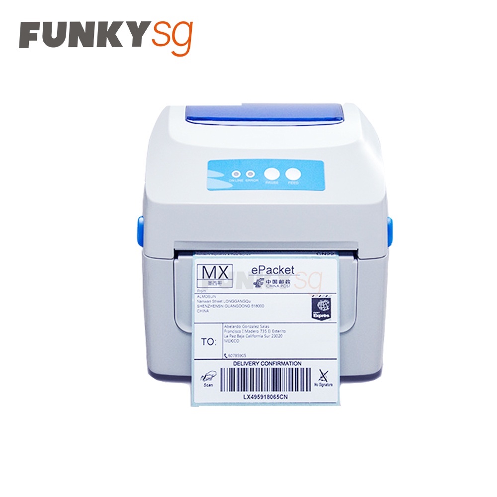 Thermal Printer GP1324D for Shipping Labels, Airwaybill barcode label