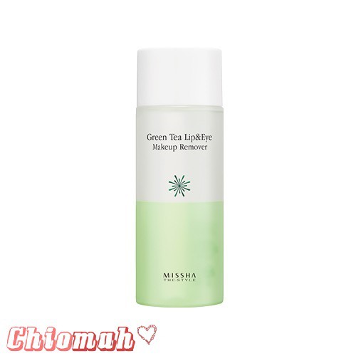 missha green tea makeup remover