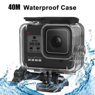 Go Pro 40m Waterproof Case GoPro Hero 7 5 6 Black Action Camera Protective Cover GoPro Accessories