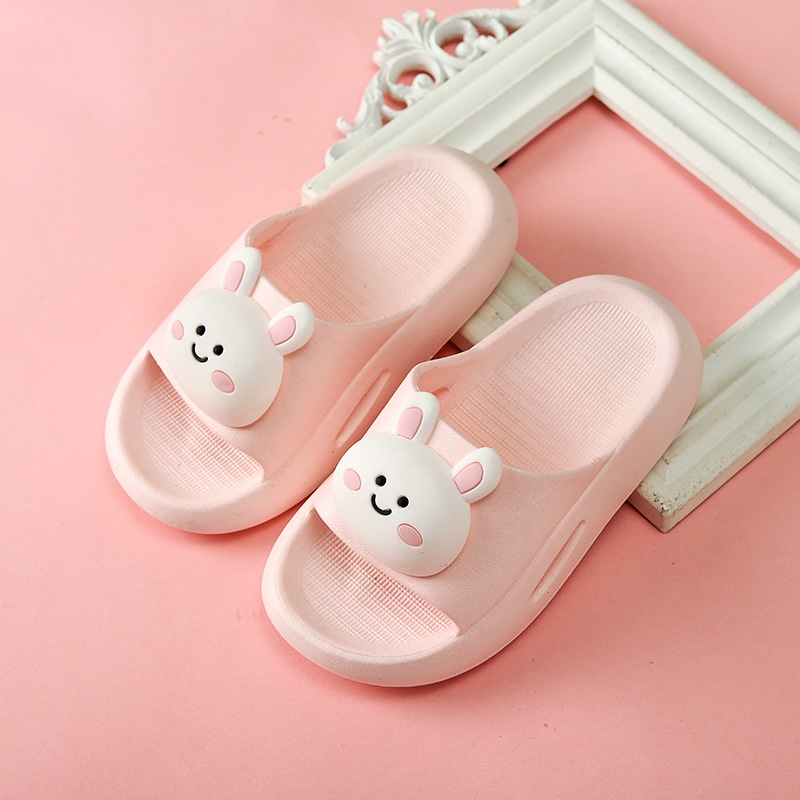 for 1-3 Years Old Baby Girls Led Luminous Light Sandals Flat Fashion Childrens Solid Color Cartoon Bunny Sandal Floral Hollowed Slip On Comfortable Bottom Casual Shoes 