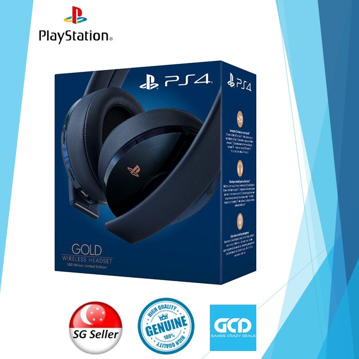 playstation gold wireless headset 7.1