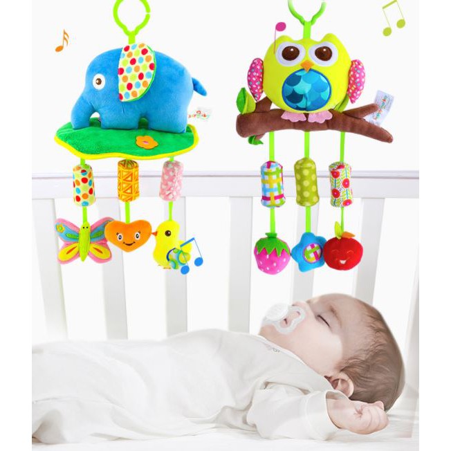 (28cm x 20cm) Baby Hanging Toys Wind Chimes Hanging Toys Stroller ...