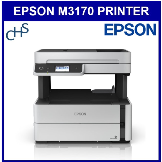 Epson EcoTank Monochrome M3170 3170 WiFi AllinOne Ink Tank Printer