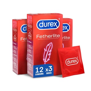 Image of (Bundle of 3) Durex Fetherlite Condoms 12s