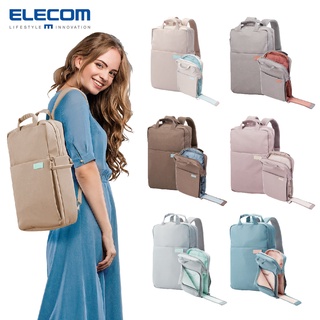 Image of ELECOM OFF TOCO OF04 13.3inch - 14inch Laptop Backpack/ Casual/ Office/ Water-Repellent/ Travel/ Camera Bag/Women
