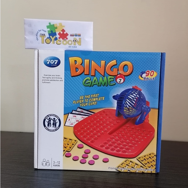 { SG Local } Bingo Game 7 Family Traditional Board Game Have Fun