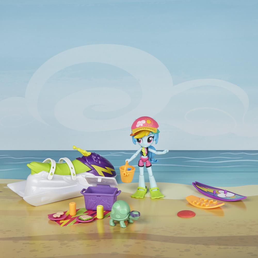 rainbow dash sporty beach set