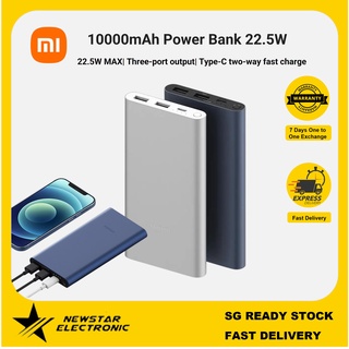 Xiaomi Power Bank 3 10000mAh 22.5W PB100DZM Type C QC3.0 PD Two way Fast Charging