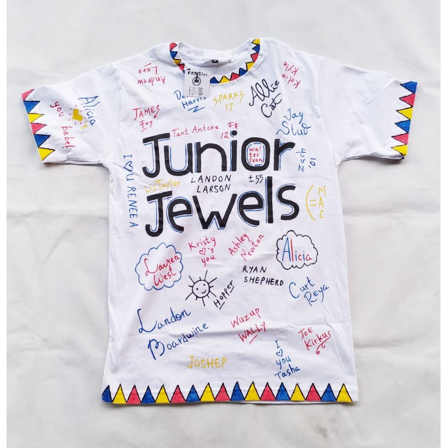 Junior Jewels Shirt Template
